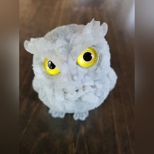 White Turquoise Crystal Owl Figurine 🦉